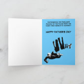Hilarische wijze woorden Vaderdag Kaart (Binnen)