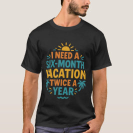 Hilarische zomerreizen Wens T-shirt