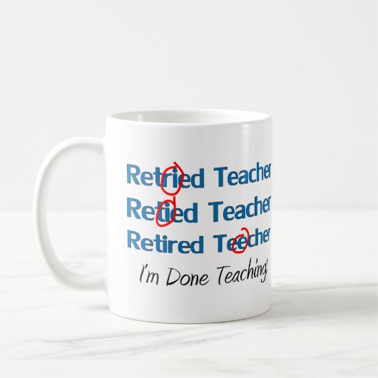 Hilarous In ruste Teacher Gifts Koffiemok (Links)