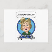 Hilary Clinton Election 2016 Briefkaart (Voorkant)