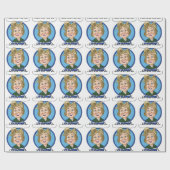 Hilary Clinton Election 2016 Cadeaupapier (Vlak)