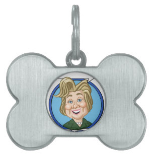 Hilary Clinton Election 2016 Huisdieren Naamplaatje