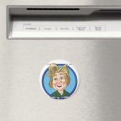 Hilary Clinton Election 2016 Magneet (Insitu (Vaatwasser))