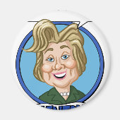Hilary Clinton Election 2016 Magneet (Voorkant)
