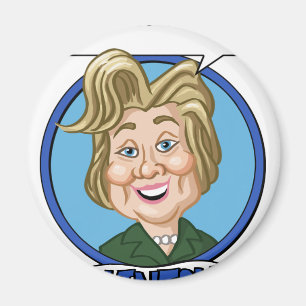Hilary Clinton Election 2016 Magneet