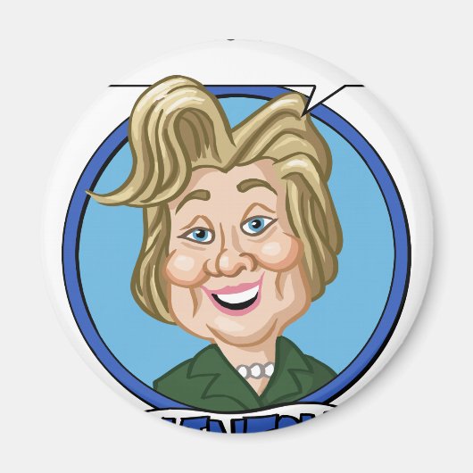 Hilary Clinton Election 2016 Magneet (Voorkant)
