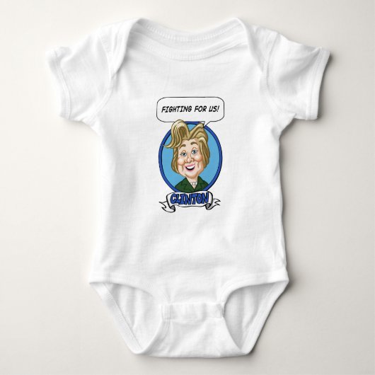 Hilary Clinton Election 2016 Romper (Voorkant)