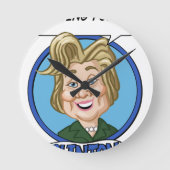 Hilary Clinton Election 2016 Ronde Klok (Voorkant)
