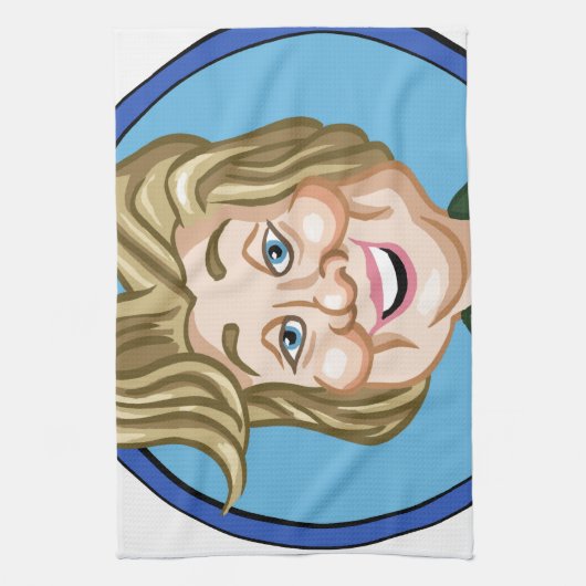 Hilary Clinton Election 2016 Theedoek (Verticaal)