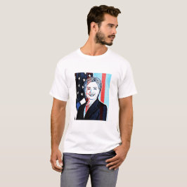 Hilary Clinton Memorabilia Digitale Kunst Shirt