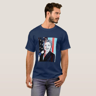 Hilary Clinton Memorabilia Digitale Kunst Shirt