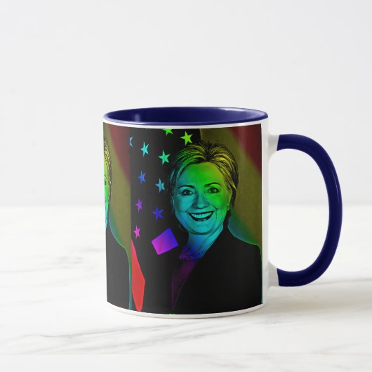 Hilary Clinton Memorabilia Keepsake Coffee Mok (Rechts)