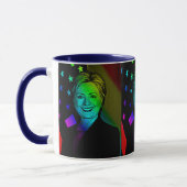 Hilary Clinton Memorabilia Keepsake Coffee Mok (Links)