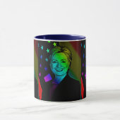 Hilary Clinton Memorabilia Keepsake Coffee Mok (Midden)