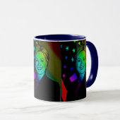 Hilary Clinton Memorabilia Keepsake Coffee Mok (Voorkant rechts)