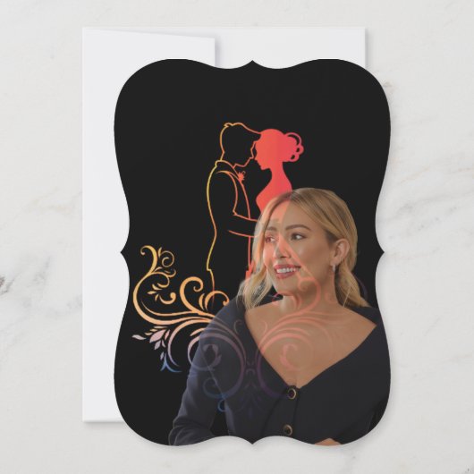 Hilaryduff verjaardagswensen kaart (Achterkant)