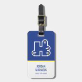 Hilbert College H Bagagelabel (Voorkant verticaal)