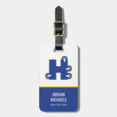 Hilbert College H Bagagelabel (Voorkant verticaal)