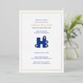 Hilbert College H Folie Uitnodiging (Staand Voorkant)