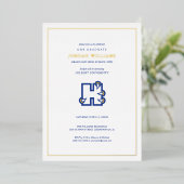 Hilbert College H Folie Uitnodiging (Staand Voorkant)