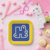 Hilbert College H Papieren Bordje (Feest)
