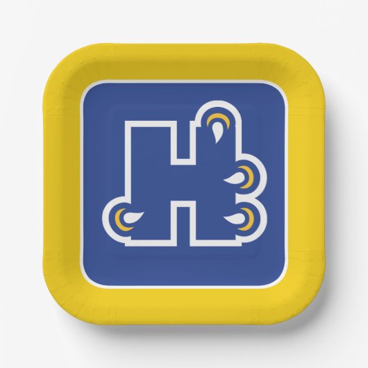 Hilbert College H Papieren Bordje (Voorkant)