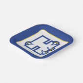 Hilbert College H Papieren Bordje (Gebogen)