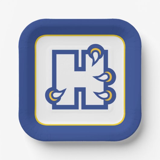 Hilbert College H Papieren Bordje (Voorkant)