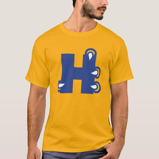 Hilbert College H T-shirt (Voorkant)
