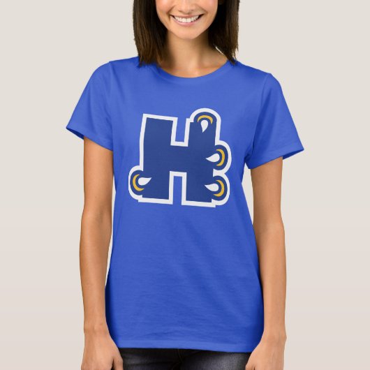 Hilbert College H T-shirt (Voorkant)