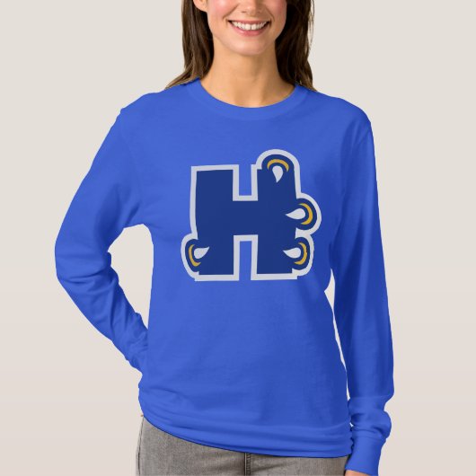 Hilbert College H T-shirt (Voorkant)