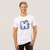 Hilbert College H Tri-Blend Shirt (Voorkant volledig)