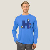 Hilbert College H Tri-Blend Shirt (Voorkant)