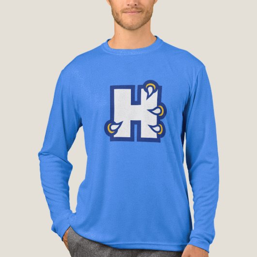 Hilbert College H Tri-Blend Shirt (Voorkant volledig)