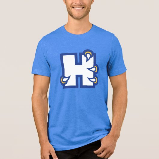 Hilbert College H Tri-Blend Shirt (Voorkant)