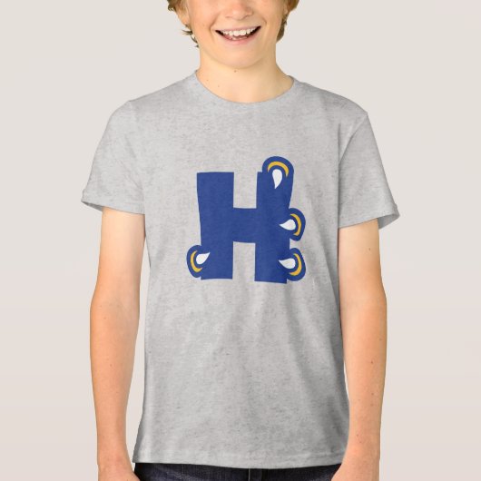 Hilbert College H Tri-Blend Shirt (Voorkant)
