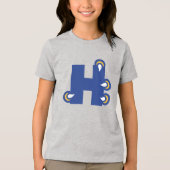Hilbert College H Tri-Blend Shirt (Voorkant)