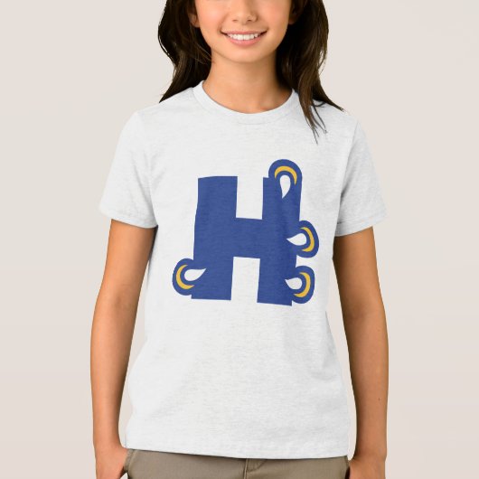Hilbert College H Tri-Blend Shirt (Voorkant)