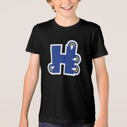 Hilbert College H Tri-Blend Shirt (Voorkant)