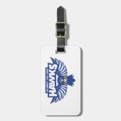 Hilbert College Hawks Bagagelabel (Voorkant verticaal)