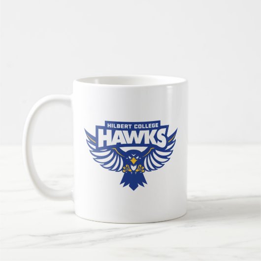 Hilbert College Hawks Koffiemok (Links)