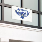 Hilbert College Hawks Spandoek (Buitenkant Gebouw)