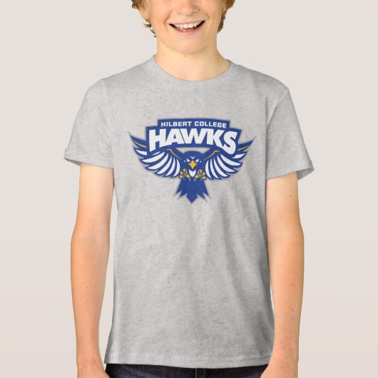 Hilbert College Hawks Tri-Blend Shirt (Voorkant)