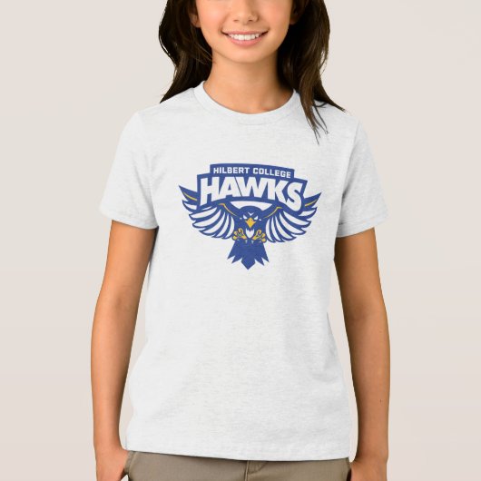 Hilbert College Hawks Tri-Blend Shirt (Voorkant)