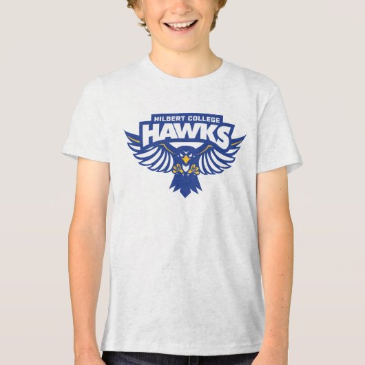 Hilbert College Hawks Tri-Blend Shirt (Voorkant)