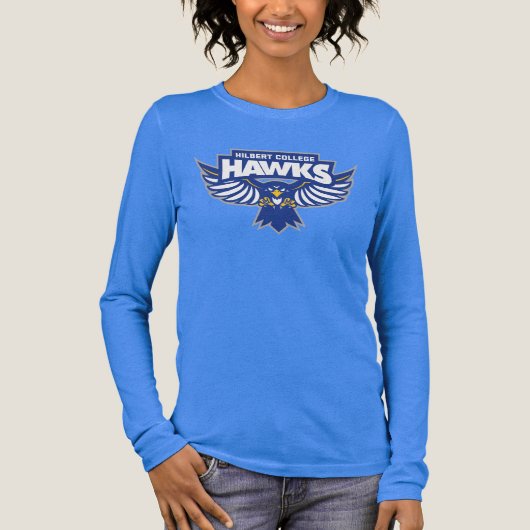 Hilbert College Hawks Tri-Blend Shirt (Voorkant)