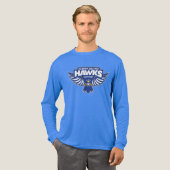 Hilbert College Hawks Tri-Blend Shirt (Voorkant)