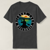Hilbert Lake Wisconsin kanoën T-shirt (Design voorkant)