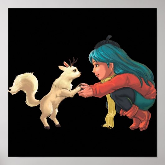 Hilda Twig is een schattig cadeau met een delicaat Poster (Voorkant)