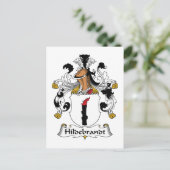 Hildebrandt Family Crest Briefkaart (Staand voorkant)